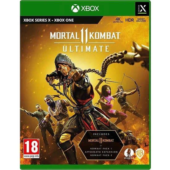Warner Bros Mortal Kombat 11 Ultımate Xbox One Orijinal Sıfır Oyunu