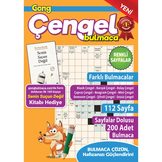 Gong Çengel Bulmaca 1. Sayı - 2024