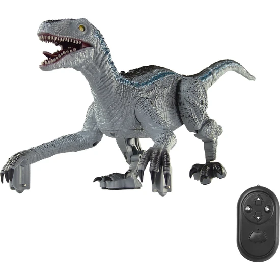 Decisive Uzaktan Kumanda Dinozor Oyuncaklar Yürüyüş Robot Dinozor Kükreyen Ses Simülasyonu Velociraptor Rc Elektronik Dinozor Oyuncak (Yurt Dışından)