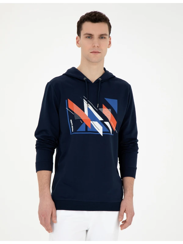 Pierre Cardin Dynamic Erkek Lacivert Regular Fit Sweatshirt 50275688-VR033