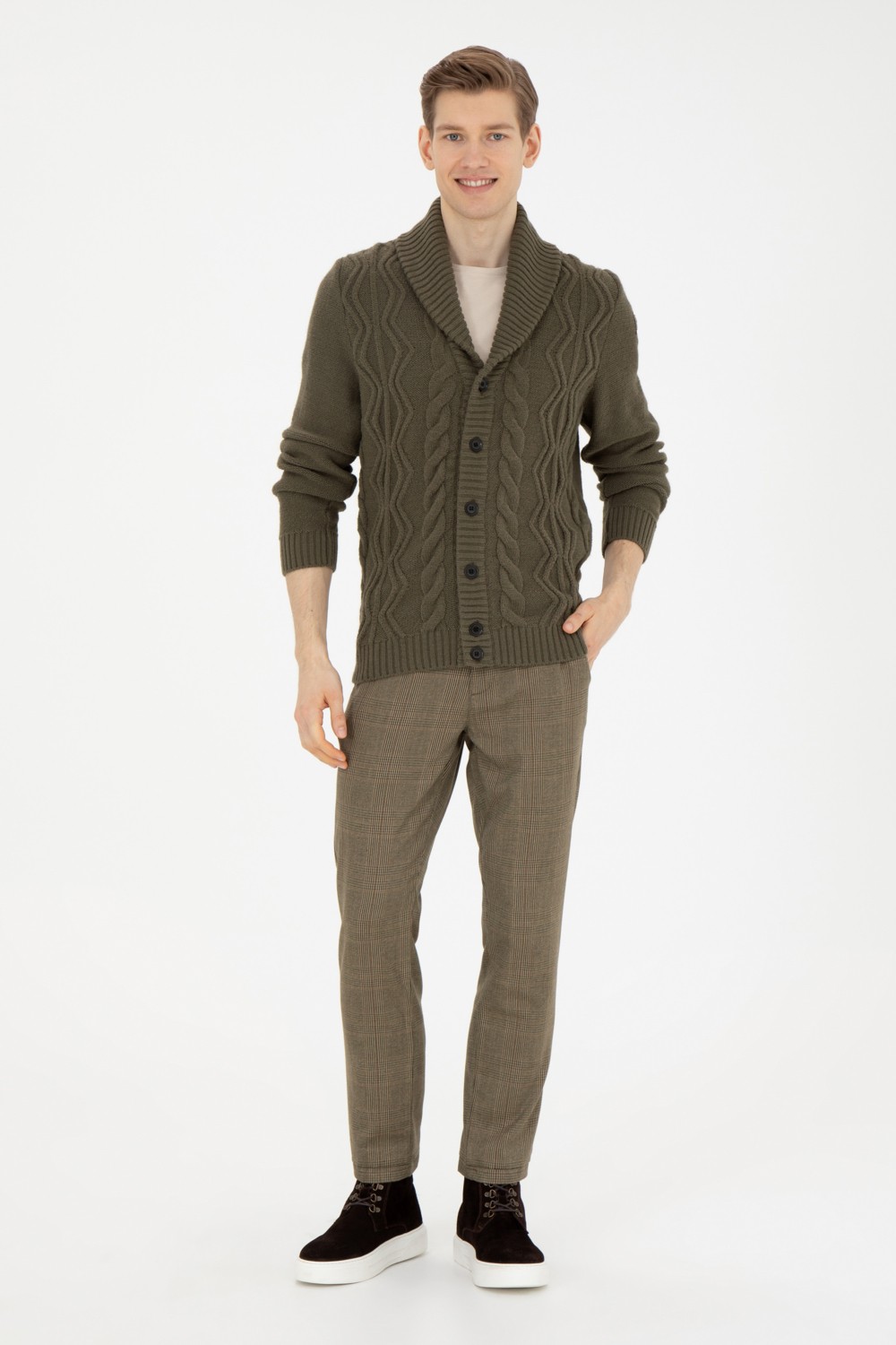 U.S. Polo Assn. Erkek Coconut Pantolon (Kanvas-Chino) 50272349-VR153