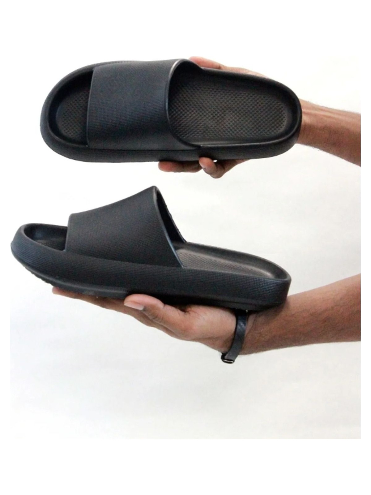 Gezer Yazlık Islak Zemine Uygun Eva Ev Bahçe Banyo Erkek Terlik