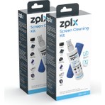 Zolx Ekran Temizleme Seti 250ML * 2 Adet (MİKROFİBER BEZ HEDİYE) Tv, Bilgisayar, Notebook, Monitör, Gözlük, Tablet, Telefon Temizleme Seti