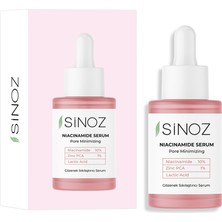 Sinoz Gözenek Sıkılaştırıcı Sebum Dengeleyici Sivilce Karşıtı Serum Niacinamide 10% + Zinc Pca 1% 30 ML