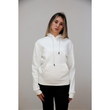 Shine Wear Iki Iplik Şardonlu Kapüşonlu Sweat