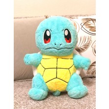 Takara Tomy Squirtle 50CM Tüylü Büyük Boy Pokemon Peluş Oyuncak Figür