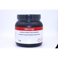 Zag Kimya Disodyum Hidrojen Fosfat Dodekahidrat Teknik Kalite 1 kg Türkiye Menşeli Kimyasal Madde