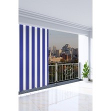 Elisya Avm Best Always Çizgili Balkon Perdesi+Branda+Güneşlik En x Boy