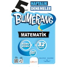 Günay Yayınları 5. Sınıf Bumerang 32 Haftalık Özel Deneme Seti