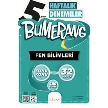 Günay Yayınları 5. Sınıf Bumerang 32 Haftalık Özel Deneme Seti