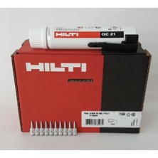 Hilti 5 Kutu ( 27MX Gc 21-22 ) 750 Lik Çivi Gaz Alana + 1 Kutu Hediye