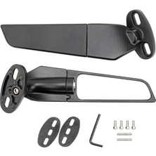 Motoyel H2 Katlanır Yarasa Ayna Racing Unıversal ( Set )