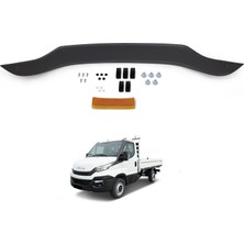 Esa Iveco Daily Ön Kaput Koruyucu Rüzgarlığı Abs Plastik Piano Black 2014- Yıllarına Uyumlu