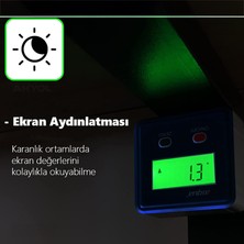 Sevgift Dasqua 8400-0010 Dijital Eğim Ölçer (Mıknatıslı)