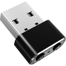 Decisive Adet USB Fare Taşıyıcı USB Fare Jiggler Sanal Fare Uykuya Girmeyi Önleyin Hareket Imleci Bilgisayar Kilit Ekranını Önleyin (Yurt Dışından)