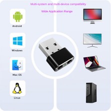 Decisive Adet USB Fare Taşıyıcı USB Fare Jiggler Sanal Fare Uykuya Girmeyi Önleyin Hareket Imleci Bilgisayar Kilit Ekranını Önleyin (Yurt Dışından)
