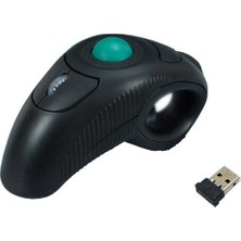 Decisive 2.4g Kablosuz Hava Fare Ergonomik Trackball El Parmak USB Fare USB Optik Trackball Fareler (Yurt Dışından)