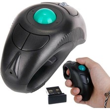 Decisive 2.4g Kablosuz Hava Fare Ergonomik Trackball El Parmak USB Fare USB Optik Trackball Fareler (Yurt Dışından)