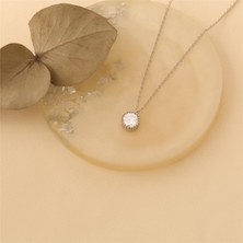 Nox Jewelry 925 Ayar 5 M Tektaş Kolye