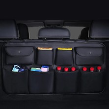 Cdwishbest D Mavi Araba Arka Koltuk Organizatör Oto Koltuğu Arka Saklama Çantası Otomobil Gövde Kargo Örgü Süsler Çeşitli Eşyalar Gadget Iç Aksesuarlar (Yurt Dışından)