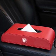 Cdwishbest Siyah Ar Styling Pu Deri Yeni Araba Doku Kutusu Alfa Alpha Romeo Giulietta Ito Moda Araba Aksesuarları (Yurt Dışından)