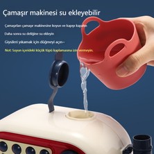 Love Home Çocukların Yıkama Makinesi Su ile Dolu Olabilir, Büyük Davul Elektrik Yıkama Makinesi, Kızın Evi Yıkama Makinesi, 24PCS Davul Yıkama Makinesi (Yurt Dışından)