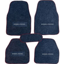 Gökas Auto Peugeot 407 Uyumlu Halı Paspas Füme Renk