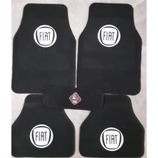 Gökas Auto Fiat Palio Fiat Logolu Siyah Çift Katlı Halı Paspas Seti