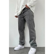 Kaizer Denim Füme Baggy Pantolon