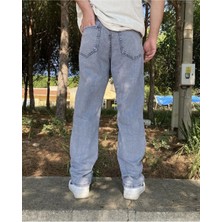 Kaizer Denim Buz Mavi Baggy Pantolon