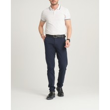 İnpool Erkek, Pamuklu, Esnek, Büyük Beden, Old Money Culture, Chino-Kanvas, Pantolon 24INP275