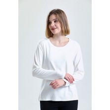 Sense Uzun Kol Viskon Elestan Bluz | KVE0140Y09