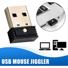 Decisive Adet USB Fare Jiggler Saptanamayan Otomatik Bilgisayar Faresi Bilgisayar Hareketi Jiggler Keepsawake Fare Taşıyıcı Simülatörü (Yurt Dışından)