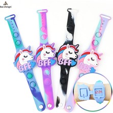 2xudc Stil 3 Çocuk Saatleri ve Oyuncakları Bsn Çocuk Spor Izle Karikatür Unicorn Silikon LED Izle Dokunmatik Ekran Çocuk Reloj Çocuk LED Dijital Oyuncaklar Saatler (Yurt Dışından)