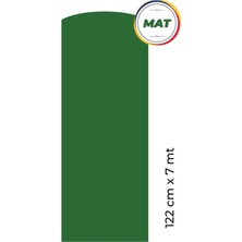 Mat Yeşil Yapışkanlı Kaplama Folyosu 122 CM X 7 MT