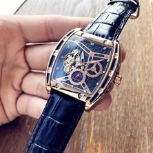 2xudc Siyah Siyah Yeni Richard High-End Miller Erkekler Için Lüks Tourbillon Su Geçirmez Otomatik Hareket Mekanik Saatler (Yurt Dışından)