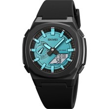 2xudc Siyah-Açık Mavi-Beyaz Moda 2023 Sıcak Satış Yeni Skmei 2091 Çift Zamanlı Spor Izle Analog Dijital Saatler Erkekler Hombres Reloj (Yurt Dışından)