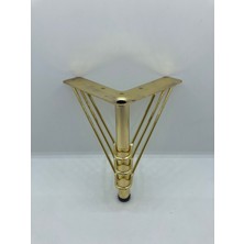 Karakoç Metal, 15*12*12 cm , Koltuk, Baza, Ünite, Mobilya Ayağı ( 4 Adet)