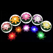 Luoditong Shop Yeşil 18CM Tarzı cm Yapay Yüzen Lotus Güneş Enerjili Gece Lambası LED Enerji Tasarruflu Lotus Lambası Bahçe Havuzu Gölet Çeşmesi Dekorasyonu (Yurt Dışından)