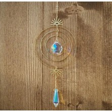 Luoditong Shop Sunshine Suncatcher - Çemberler Sun Catcher - Ev Dekorasyonu - Gökkuşağı Yapıcı - Pencere Için - Gökkuşağı - Mini Güneş Yakalayıcı (Yurt Dışından)