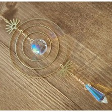 Luoditong Shop Sunshine Suncatcher - Çemberler Sun Catcher - Ev Dekorasyonu - Gökkuşağı Yapıcı - Pencere Için - Gökkuşağı - Mini Güneş Yakalayıcı (Yurt Dışından)