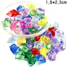 Luoditong Shop Koyu Mor Tarzı 18X25MM Akrilik Kristal Elmas Düzensiz Buz Kayaları Masa Dağılım Vazo Dekor Ev Dekorasyonu Süsleme El Sanatları Hediye Paketleme Bahçe Dekoru (Yurt Dışından)