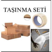 Hbnc Taşınma Seti 10 Adet 40X30X30 Koli 1 Adet Koli Bandı 1 Adet 1X5 Metre Patpat