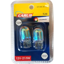 Carub Colormatic - Diadem Ampul - Orange Krom - 12V W21/5W T20 W3