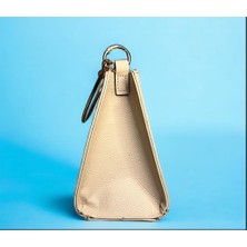 Shining Shop Kadın El ve Omuz Çantası Gold Metal Elcik Çapraz Askılı