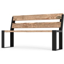 Gardner Life AVA44 Tuk - Sırtlı Bench Çift Kişilik