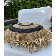 Flaner Shop Yuvarlak Hasır Kırlent Yastık
