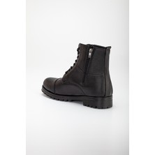 Sanvio Tarzkar Siyah Günlük Soğuk ve Su Geçirmez Unisex Rahat Postal Bot