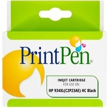 Print Pen Hp 934XL (C2P23AE) Siyah Muadil Kartuş