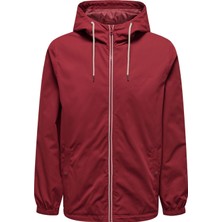 Only & Sons Normal Koyu Kırmızı Erkek Ceket Onsalexander Sprıng Jacket Otw Vd